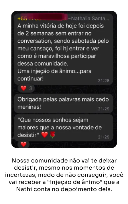 Depoimento Aluna IMA 3