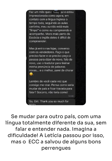 Depoimento Aluna IMA 8
