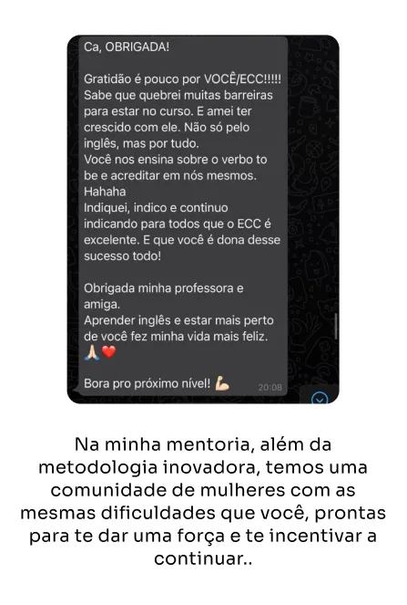 Depoimento Aluna IMA 1